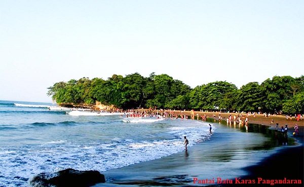 Tempat Wisata Pantai Batu Karas Pangandaran