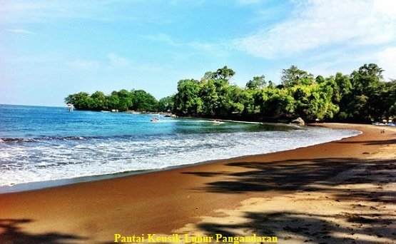 Tempat Wisata Pantai Keusik Luhur Pangandaran