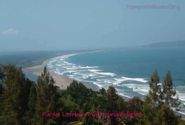 Tempat Wisata Pantai Lembah putri pangandaran