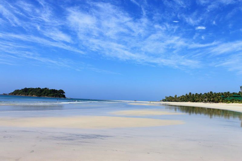 Tempat Wisata di Asia Tenggara Pantai Ngwe Saung, Myanmar