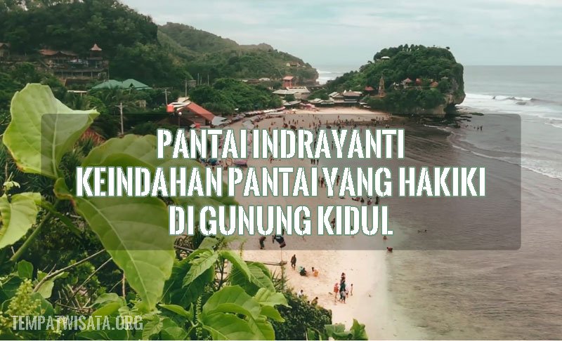 Pantai Indrayanti Keindahan Pantai yang Hakiki