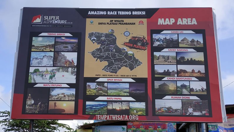 Map Tebing Breksi
